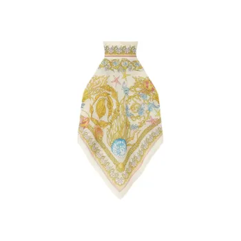 VERSACE Underwater Barocco Cover up Foulard Top