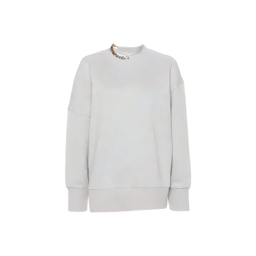 Stella McCartney Chain link detailing Mélange Sweatshirt