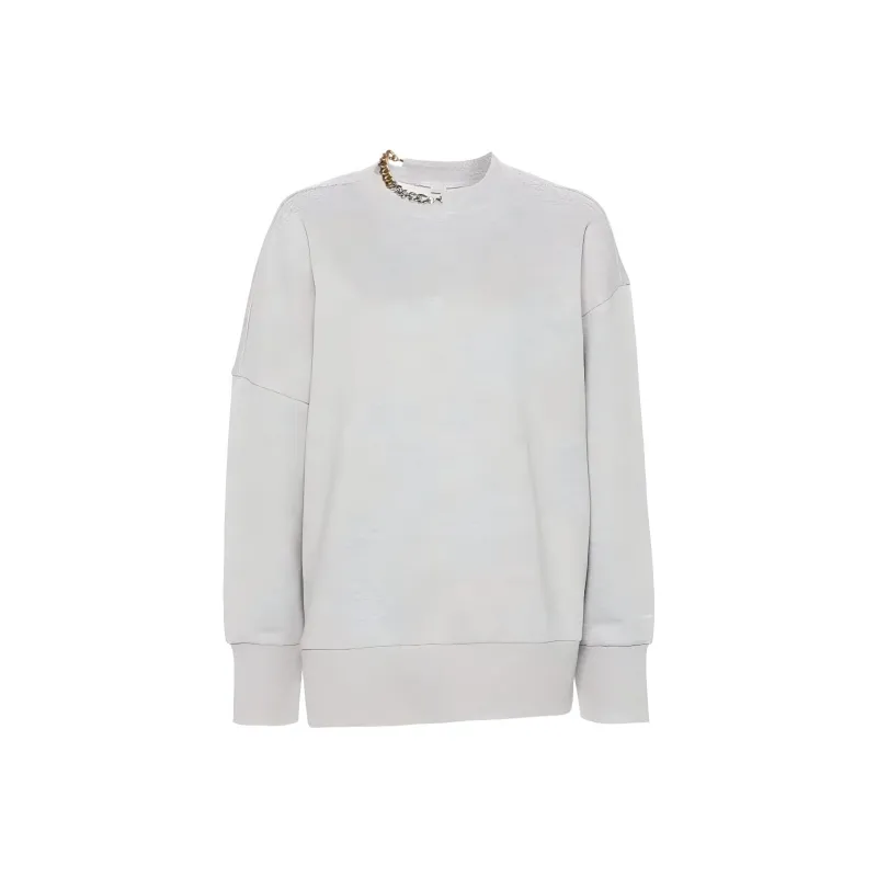 Stella McCartney Chain link detailing Mélange Sweatshirt-0