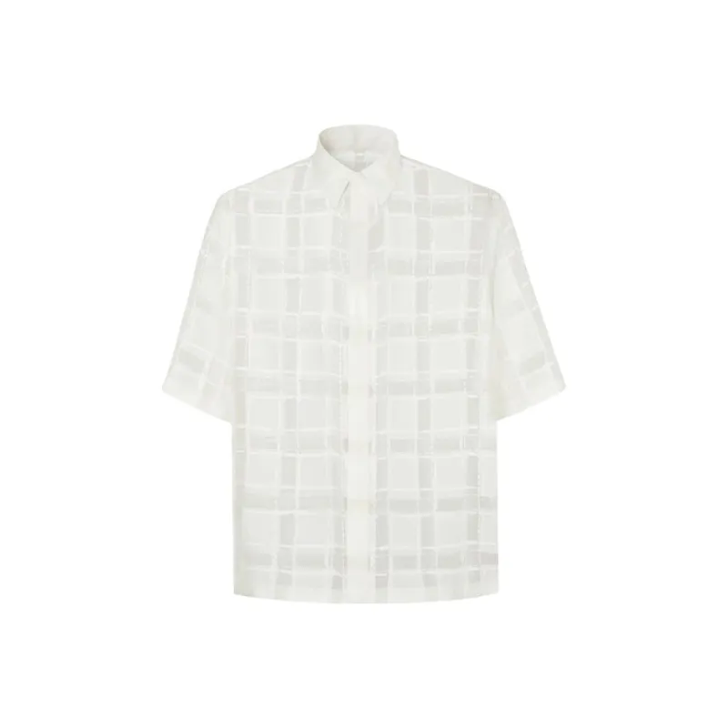 FENDI Shirts Men White-0