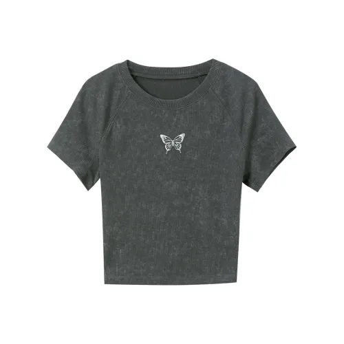 3COLOUR Short Sleeved T Shirt Women's