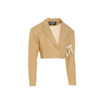 Jacquemus Jackets Women's Khaki