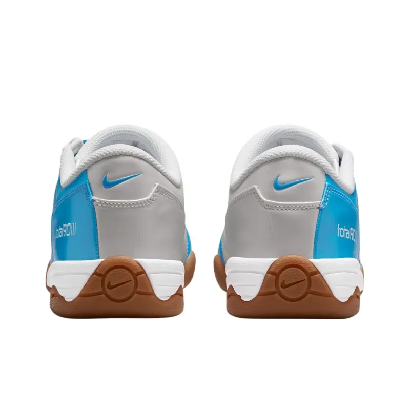 Nike Total 90 IIl Anti Slip Wear Resistant Soccer Shoes Unisex University Blue-4