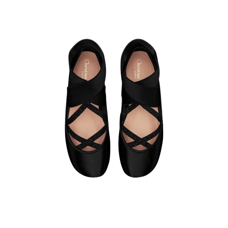 DIOR Shade Casual Single Shoes Women's Black-2