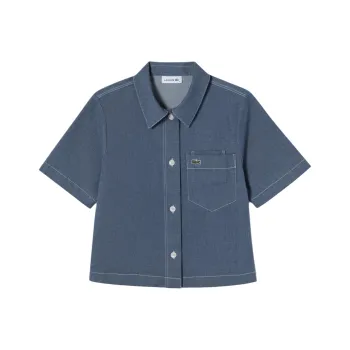 LACOSTE Shirts Women's Blue