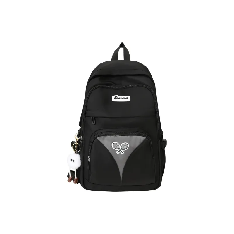 Yalu Nylon Backpack Regular Unisex Black/Gray/Blue/Red/Khaki-18