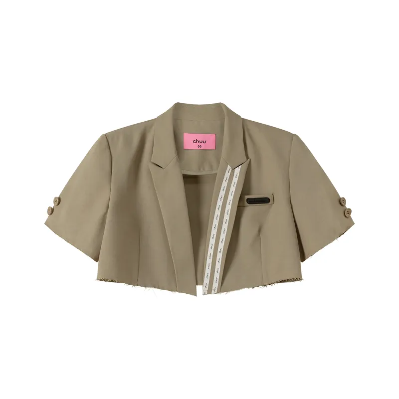 CHUU Business Suits Women's Gray Green-0