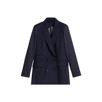MaxMara Business Suit Coat Women's Blue