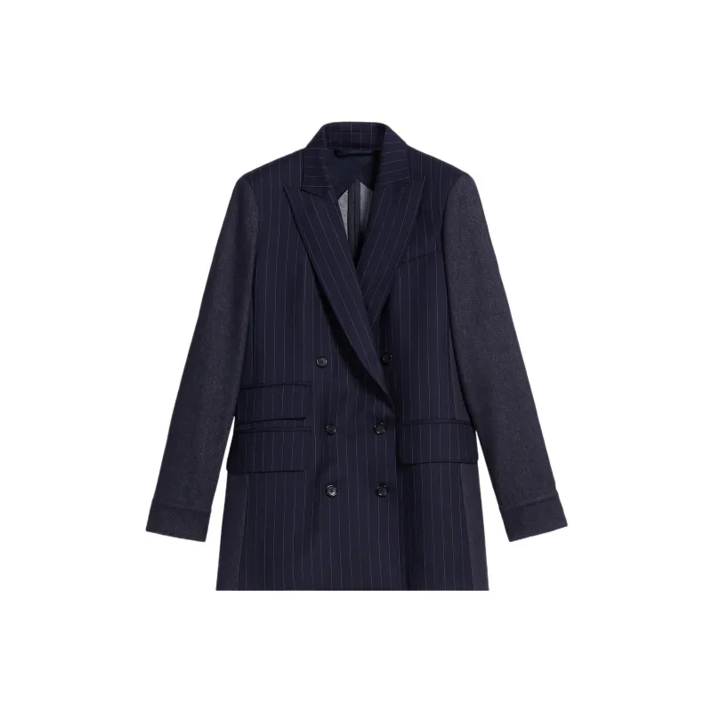 MaxMara Business Suit Coat Women's Blue-0