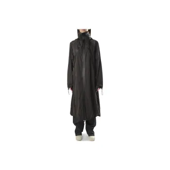 Bottega Veneta Zip Detailed Longline Coat