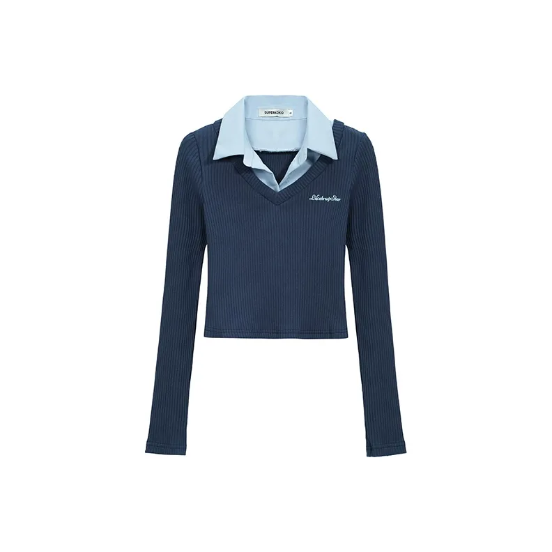 PAIN OR PLEASURE Knitwear Women's Blue-0