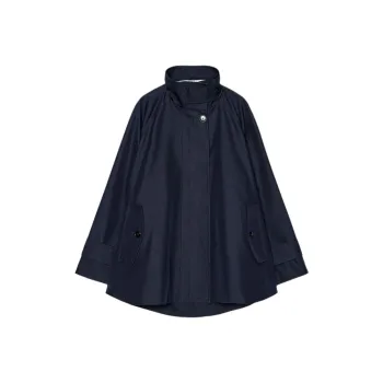 ZARA ZW Series Jackets Coats Women's Sea Blue
