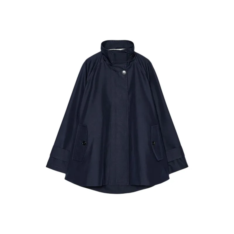 ZARA ZW Series Jackets Coats Women's Sea Blue-0