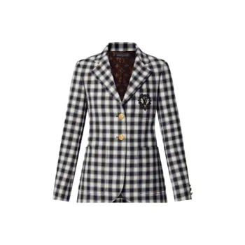 LOUIS VUITTON SS23 Business Suit Coat Women's Black