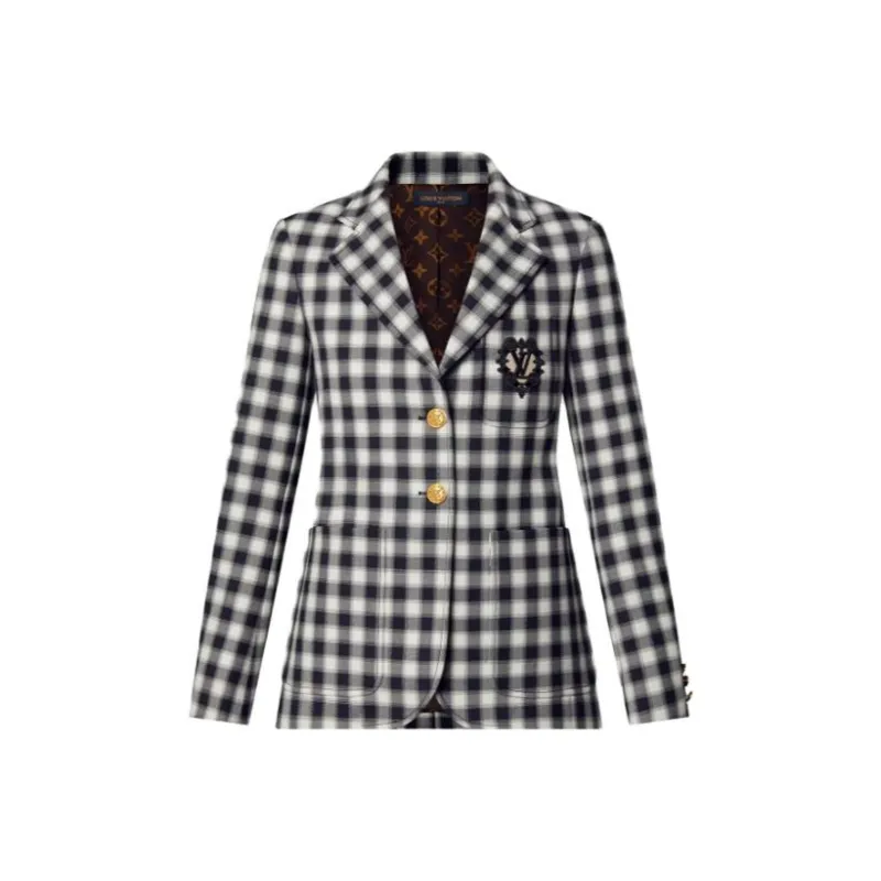 LOUIS VUITTON SS23 Business Suit Coat Women's Black-0