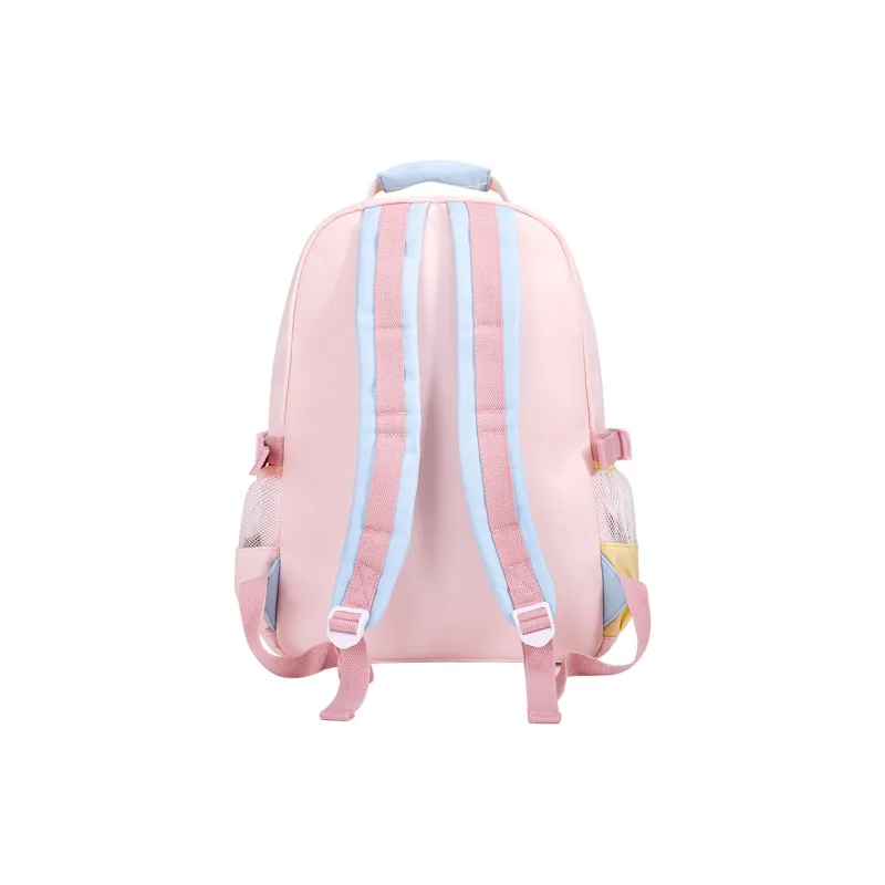 Miffy Fabric Backpack Regular Women's Pink Purple/Blue Yellow White-3