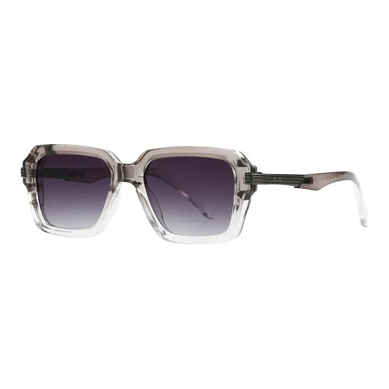 JEANSWEST Metal Square Sunglasses Unisex-3