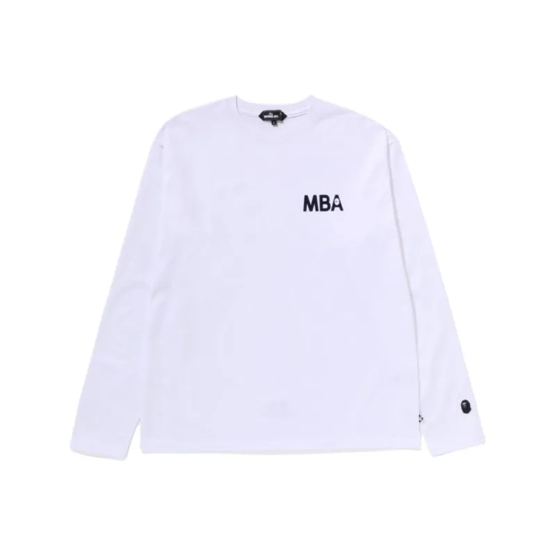A BATHING APE Basic L/S Tee-4