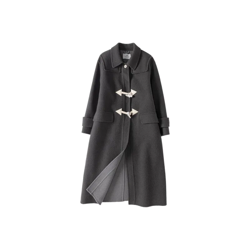 XIANGYING Coat Women's Dark Gray-0