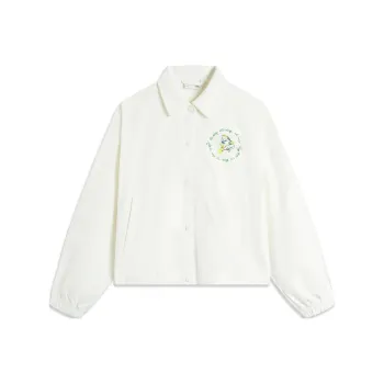 LiNing Sports Life Collection Jackets Coats Women's Ivory
