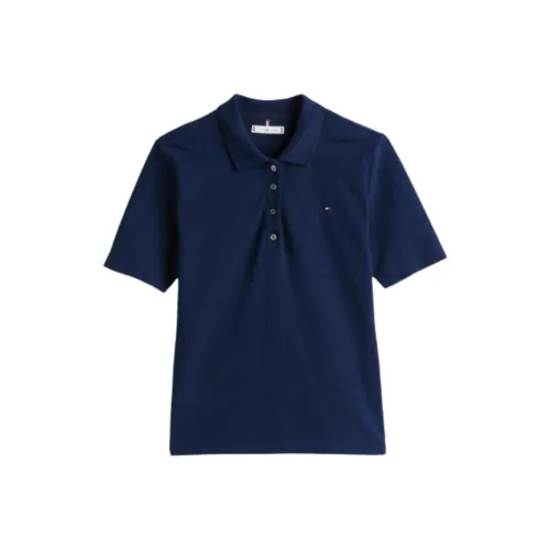 Tommy Hilfiger Polo Shirt Women's Marine Blue