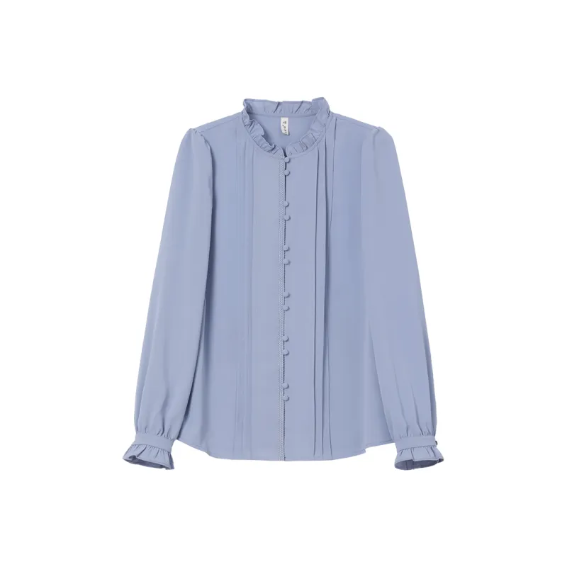 Mambe Shirts Women's Blue-0