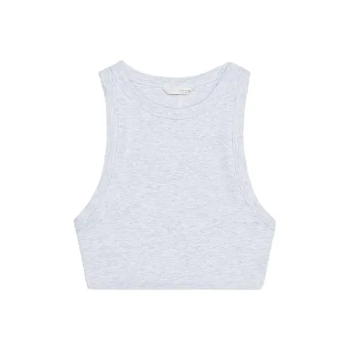 ZARA Tank Top Women's Zebra Print Gray