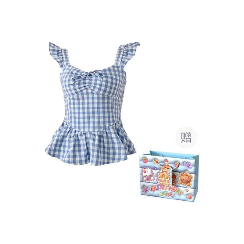 Gentle Welcome Camisole Women's Blue-0
