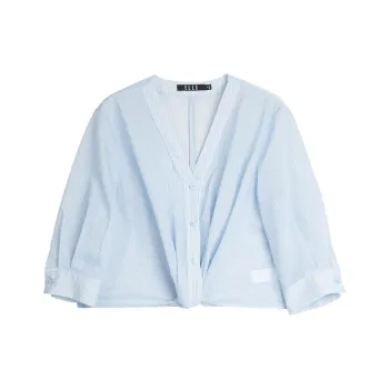 ELLE Shirts Women's Blue