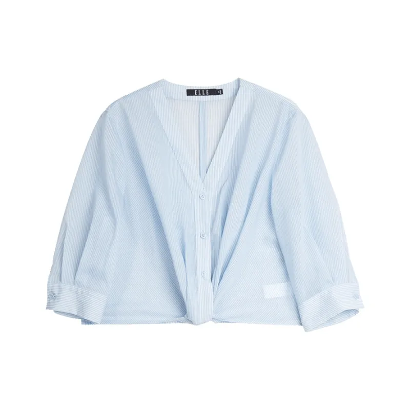 ELLE Shirts Women's Blue-0