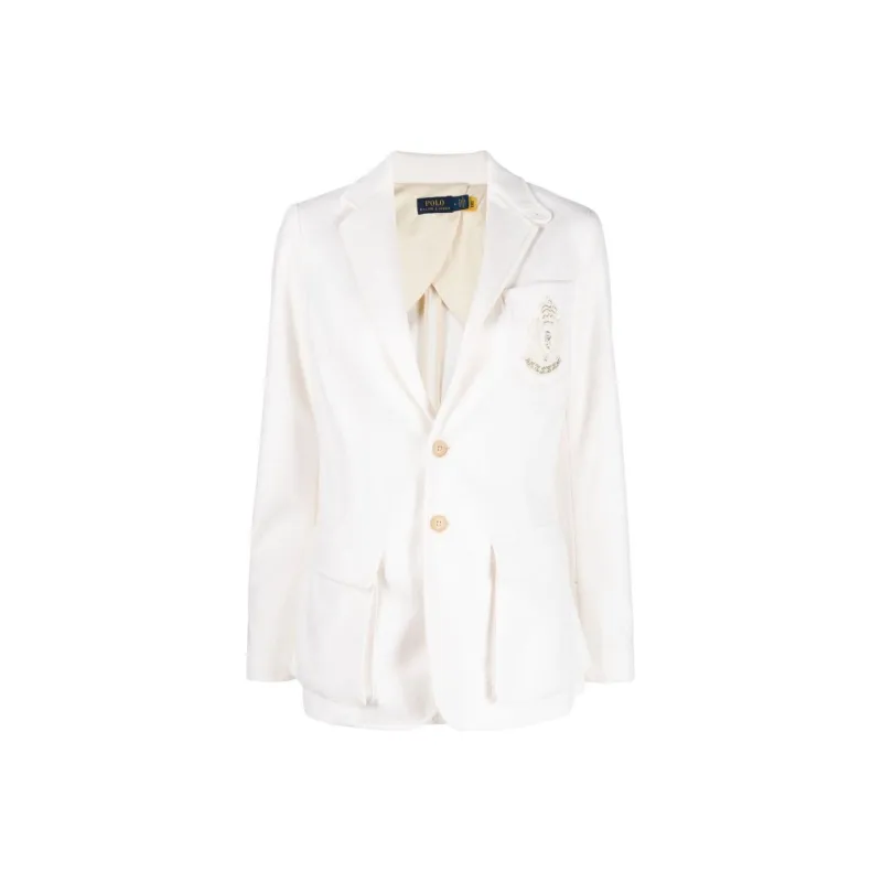 Polo Ralph Lauren Logo-appliqué Blazer-0
