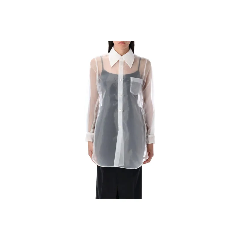 CDG Shirts Women's White-0
