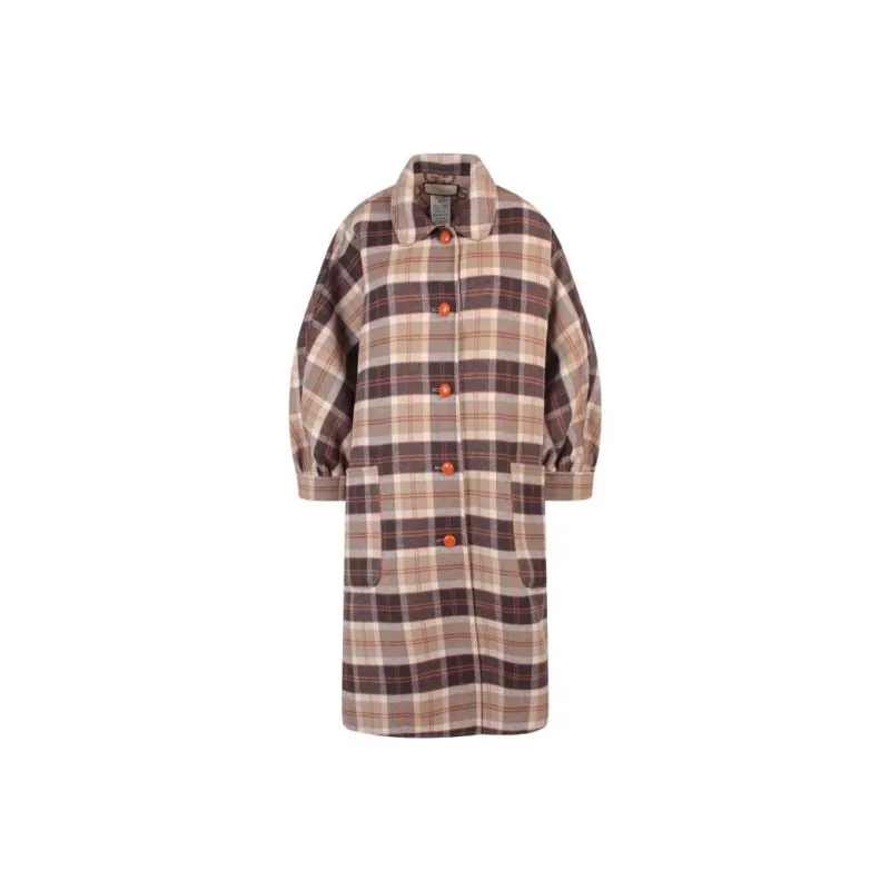 GUCCI Reversible Gg Cape style Coat-0