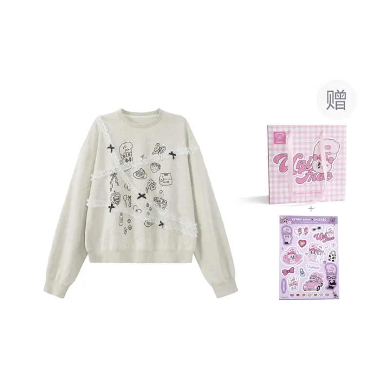 UNIFREE x AISILEXIAOTU Sweatshirt Women's-2