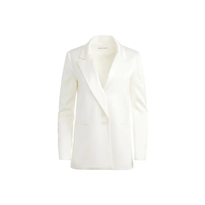 ALICE+OLIVIA Colley Single breasted Blazer-0