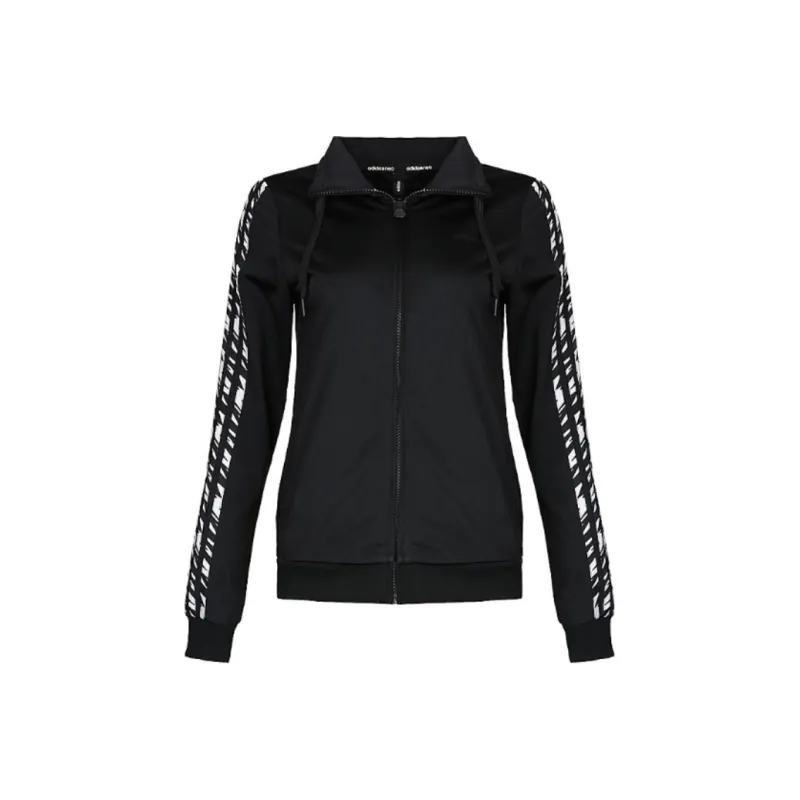 Adidas Neo W Fav 3S AOP TT Jackets & Coats Women's Black-0