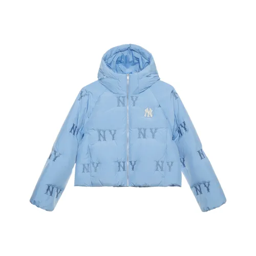 MLB MONOGRAM Collection New York Yankees FW24 Down Jacket Women's Sky Blue