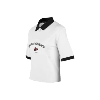 Skechers Skx Classic Sports Collection Sports Life Collection SS25 Polo Shirt Women's Bright White/0019