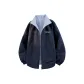 Navy Blue (Reversible Stripes)