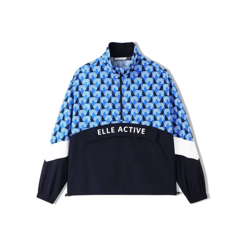 Elle Active Jackets Coats Women's Blue