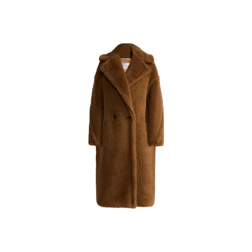 MaxMara Teddy Series Coat Women's Tobacco