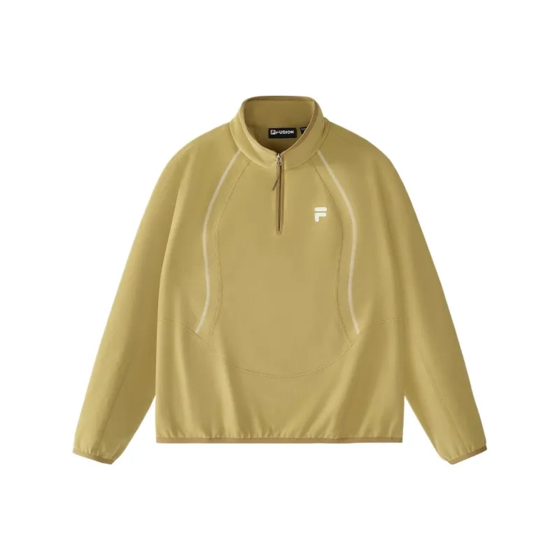 FILA FUSION FILA FUSION XURBAN TECH Sweatshirt Women's Ochre Yellow-0