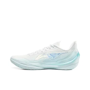 LINING Blade 5 V2 Basketball Shoes Men Low-Top White Blue