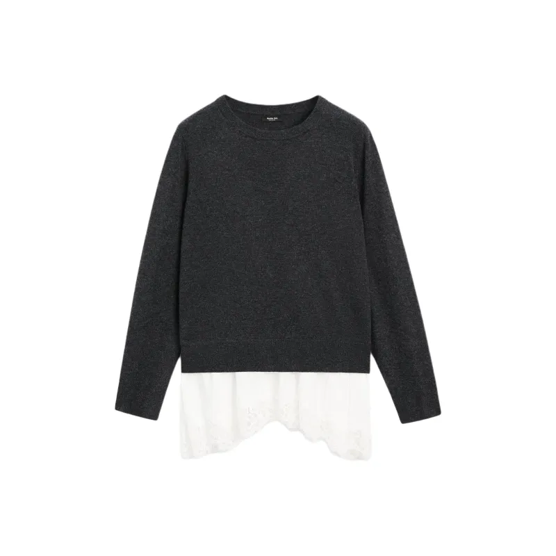 Massimo Dutti Knitwear Women's Dark Gray-0