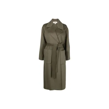 MICHAEL KORS MMK FW22 Coat Women's Olive Green