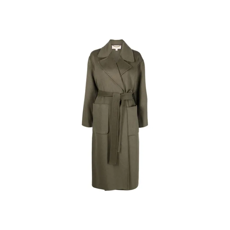 MICHAEL KORS MMK FW22 Coat Women's Olive Green-0