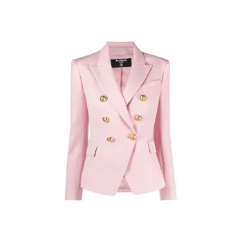BALMAIN Business Suit Coat Women's Pink