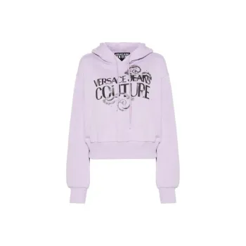 VERSACE JEANS COUTURE SS24 Sweatshirt Women's Purple
