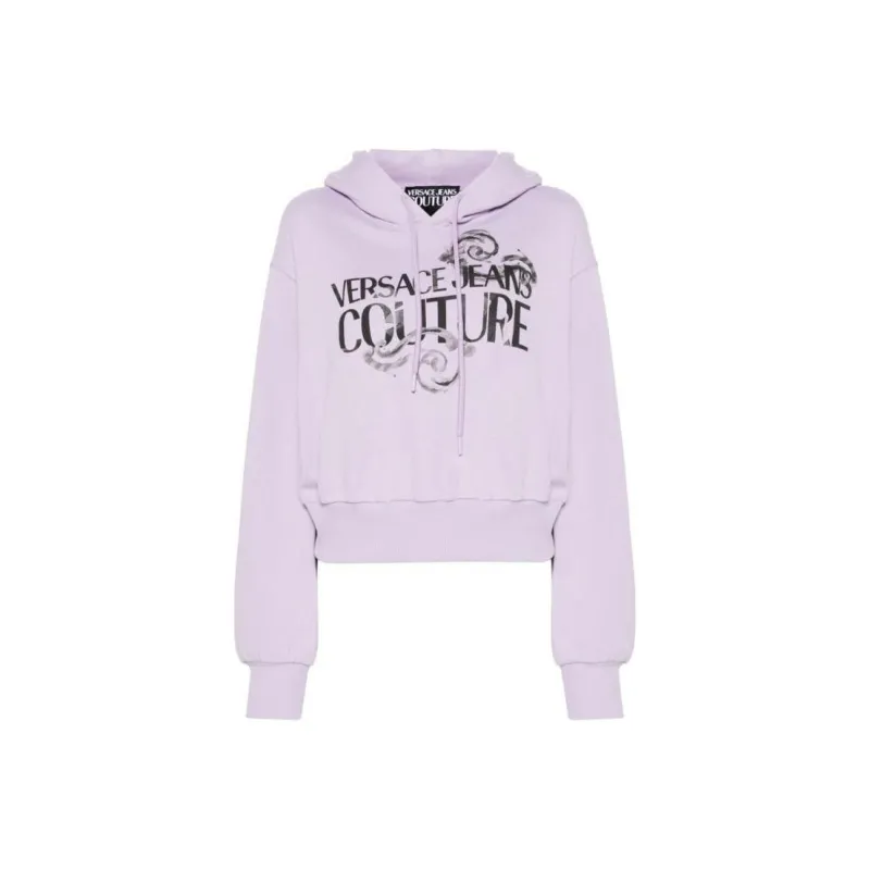 VERSACE JEANS COUTURE SS24 Sweatshirt Women's Purple-0