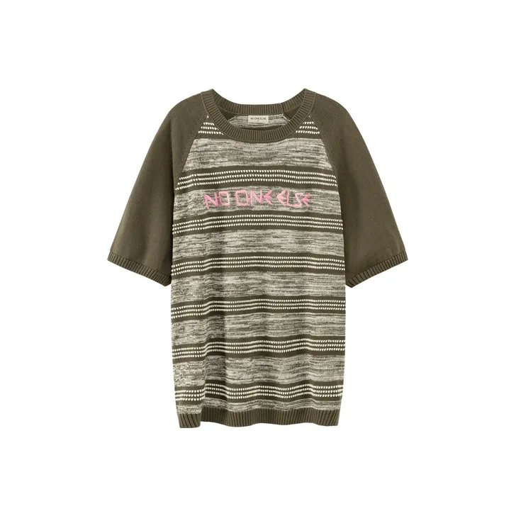 NO ONE ELSE Knitwear Unisex Army Green-0